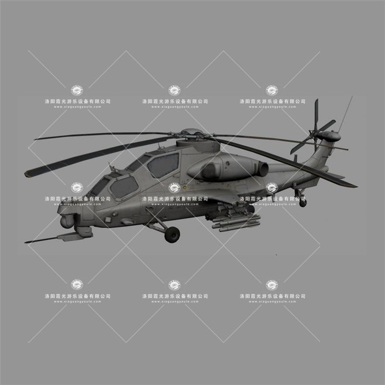 大城武装直升机3D模型